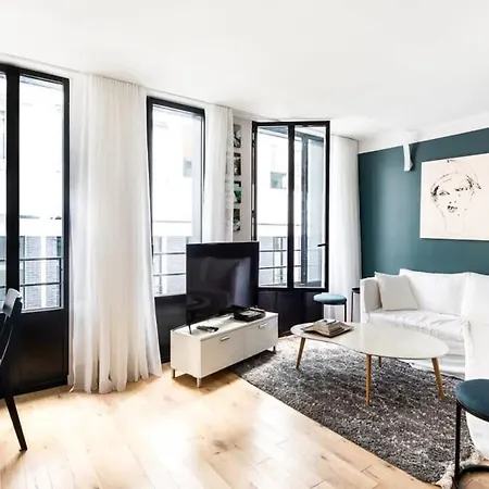 公寓 Bright & Renovated 3bd For 8 Guests In Le Marais!