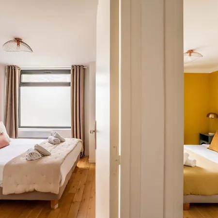 Lägenhet Bright & Renovated 3bd For 8 Guests In Le Marais!
